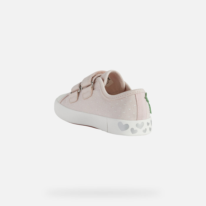 Geox® CIAK Junior Girl: Light Rose Sneakers | Geox®