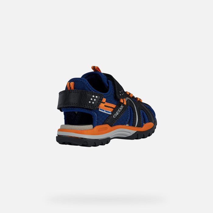 Geox® BOREALIS: Navy Closed Toe Boy Geox ® | Junior Online for Sandals