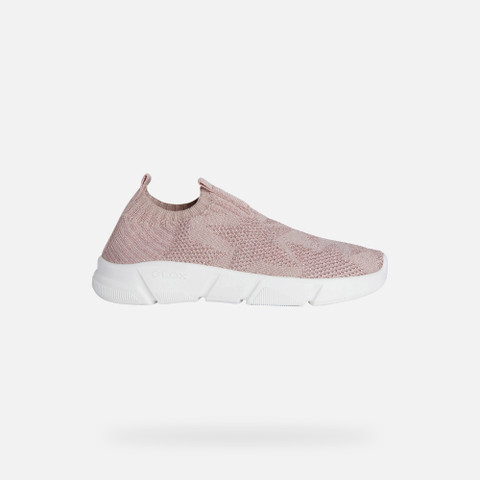 Laceless sneakers ARIL JUNIOR Light Rose - image number 1 | GEOX