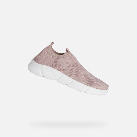 Laceless sneakers ARIL JUNIOR Light Rose | GEOX
