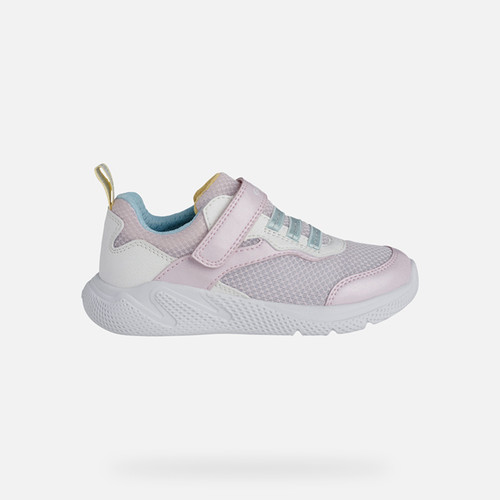 Sneakers SPRINTYE GIRL Pink/White | GEOX