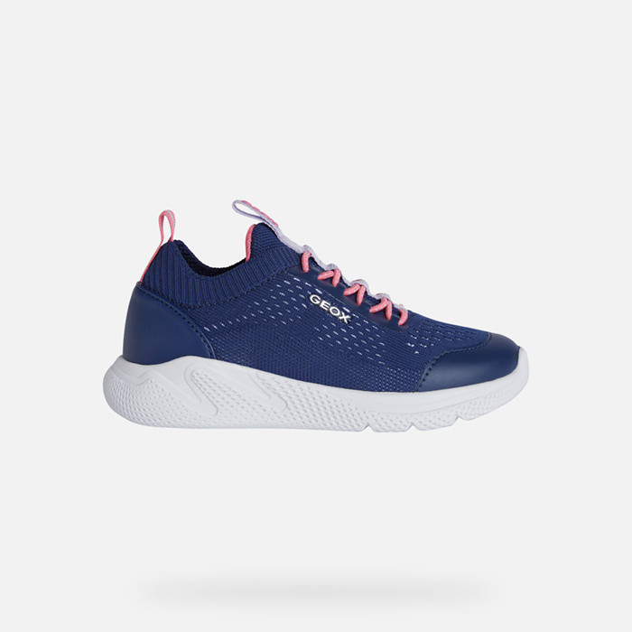 Low top sneakers SPRINTYE JUNIOR Navy/Fuchsia | GEOX