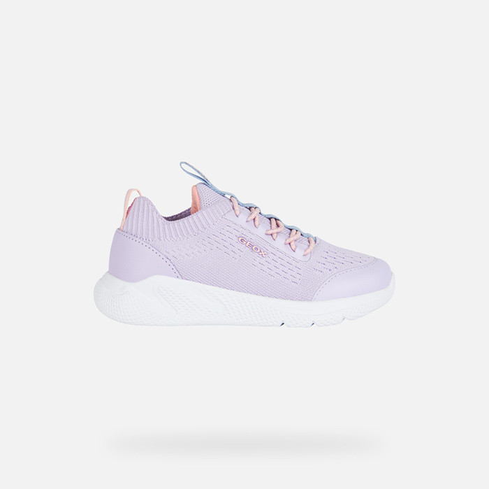 Low top sneakers SPRINTYE JUNIOR Lilac/Light coral | GEOX