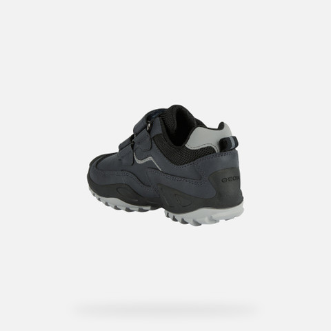 velcro shoes NEW SAVAGE BOY Navy/Grey - image number 3 | GEOX