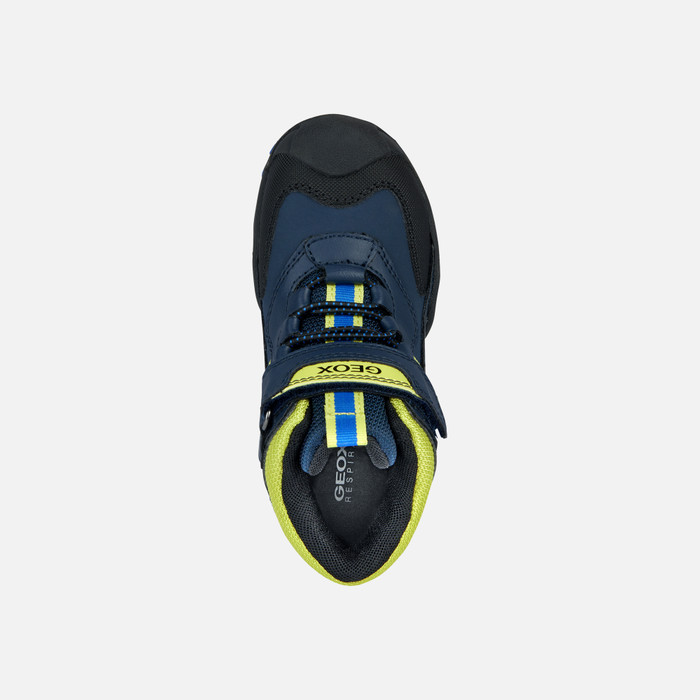 Geox® NEW SAVAGE B A: Navyblaue Wasserdichte Schuhe Jungen | Geox®