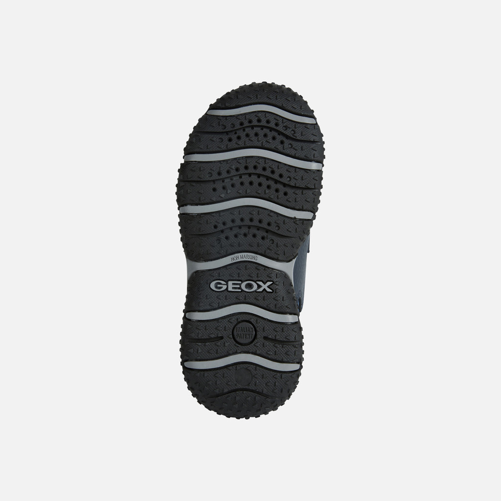 Geox® CHARZ B ABX A: Zapatos Impermeables Negros Niño
