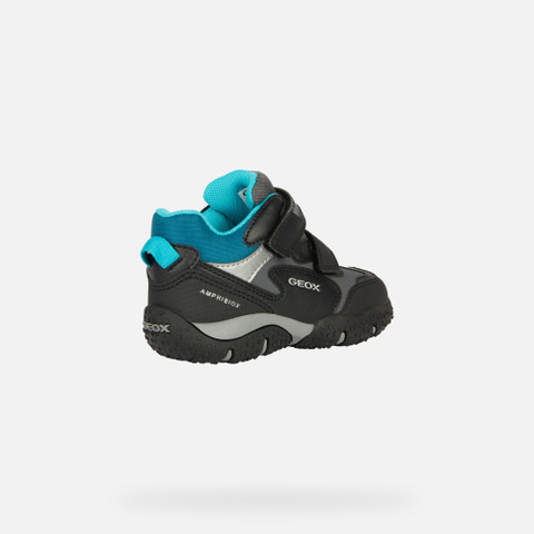 waterproof shoes BALTIC ABX BOY Black/Petrol - image number 4 | GEOX