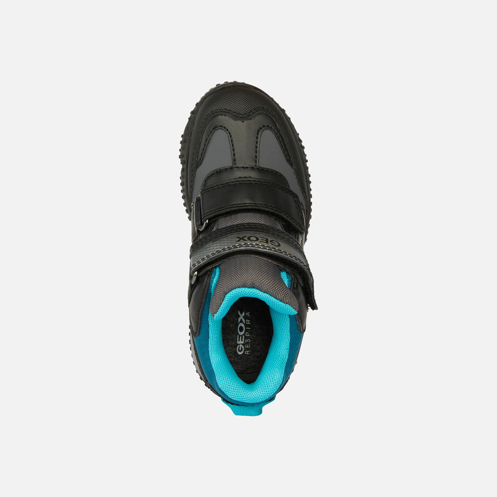 waterproof shoes BALTIC ABX BOY Black/Petrol - image number 5 | GEOX