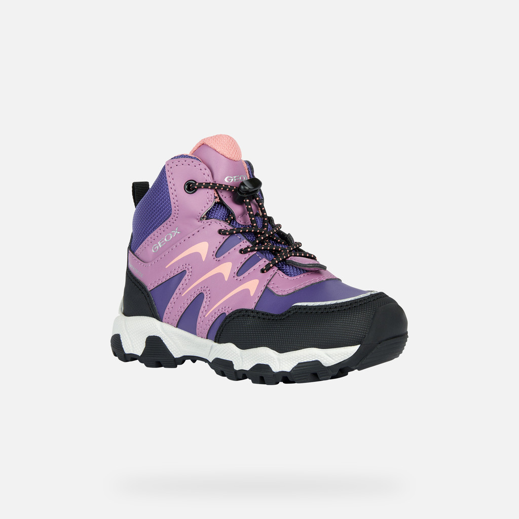 Geox® MAGNETAR B AB: Waterproof Shoes violet Kids | Geox®