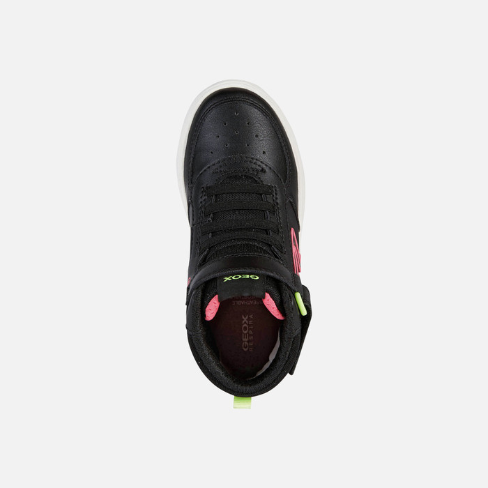 DJROCK Niña: Sneakers Negros | Geox® O/I 22