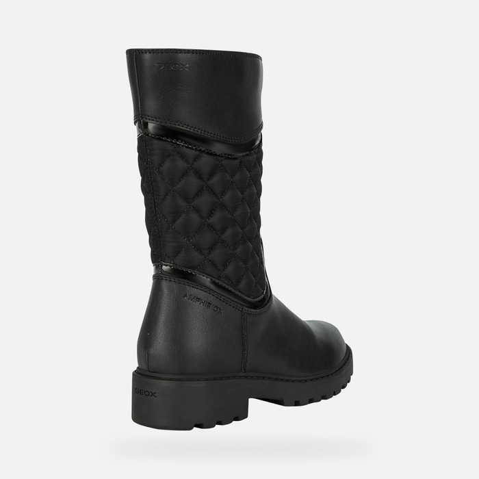 Geox® B ABX A: Waterproof Boots black Junior Girl
