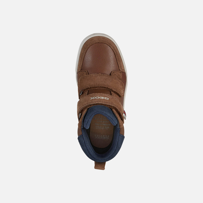 Geox® CHARZ Niño: Sneakers Marrones | Geox® 22