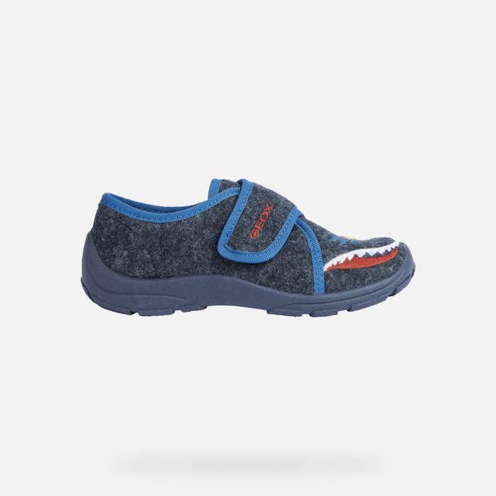 MULES AND SLIPPERS BOY NYMEL JUNIOR - NAVY/BLUE