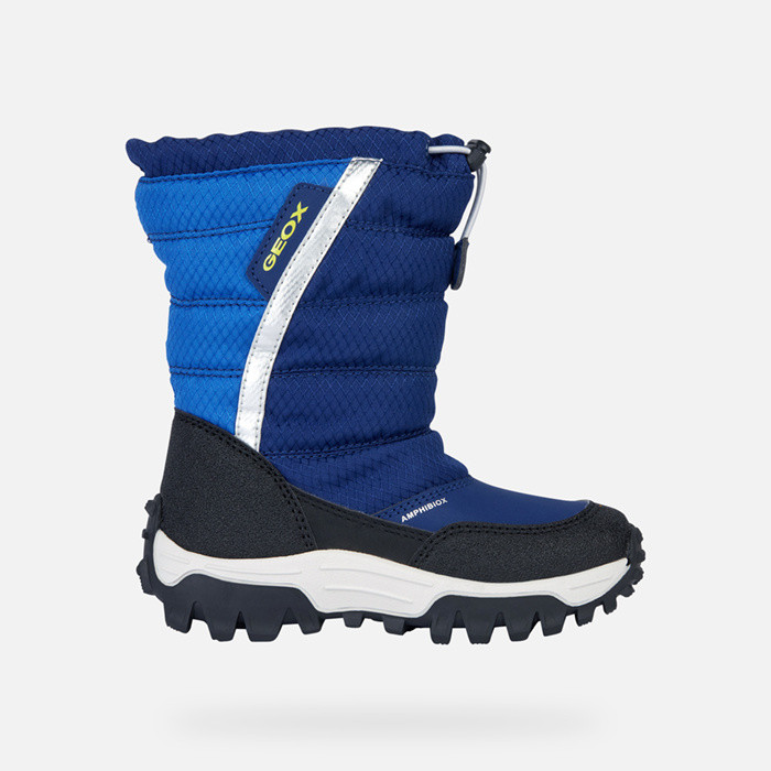 Waterproof boots HIMALAYA ABX JUNIOR Blue/Royal blue | GEOX