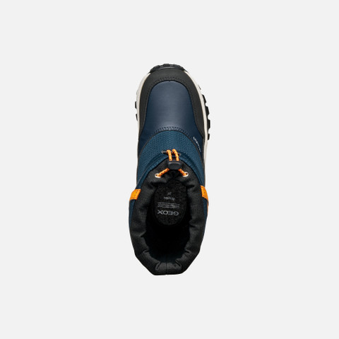 Winter boots HIMALAYA ABX JUNIOR Navy/Orange - image number 5 | GEOX