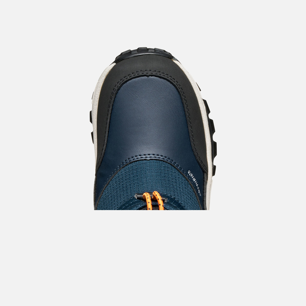 Winter boots HIMALAYA ABX JUNIOR Navy/Orange - image number 8 | GEOX