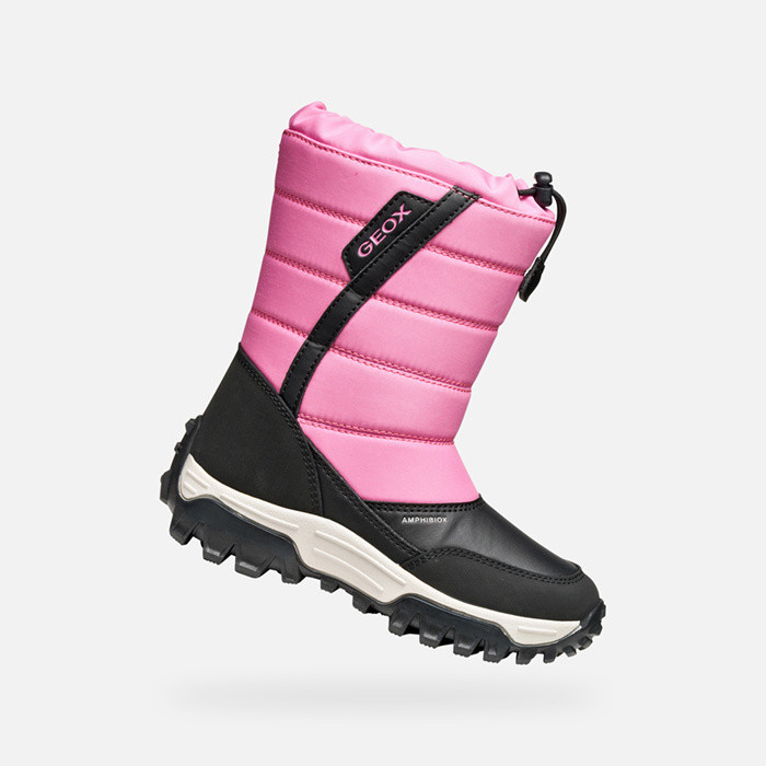 Winter boots HIMALAYA ABX JUNIOR Fuchsia/Black | GEOX