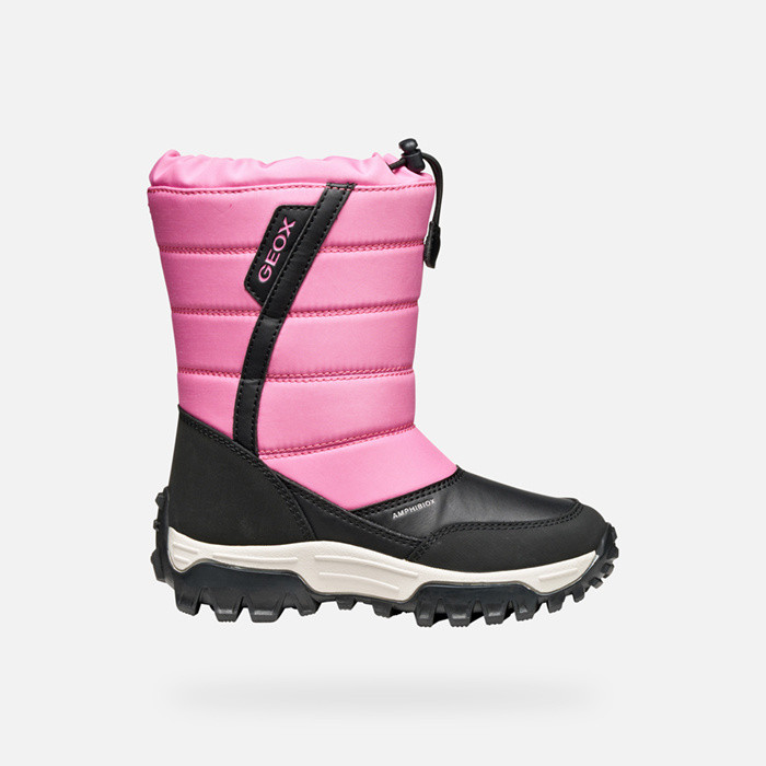 Winter boots HIMALAYA ABX JUNIOR Fuchsia/Black | GEOX