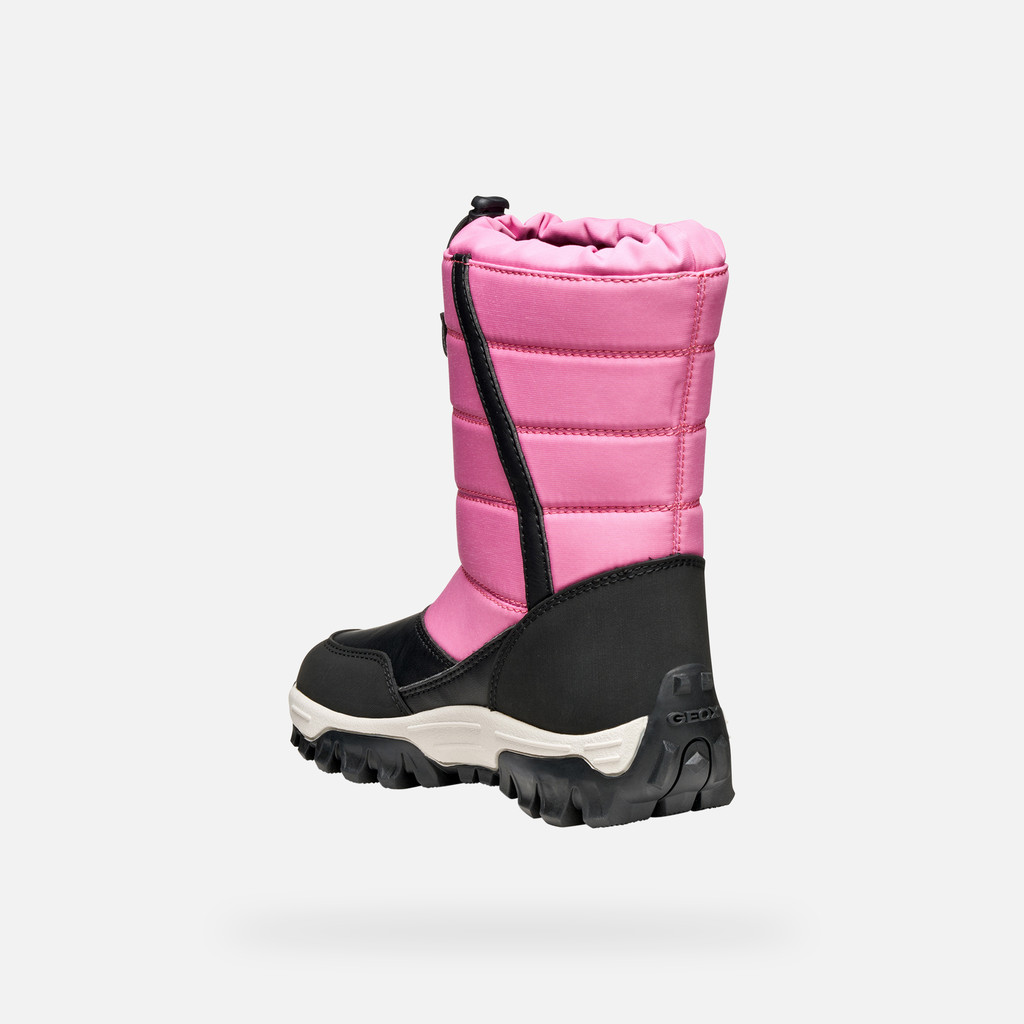 Winter boots HIMALAYA ABX JUNIOR Fuchsia/Black - image number 3 | GEOX