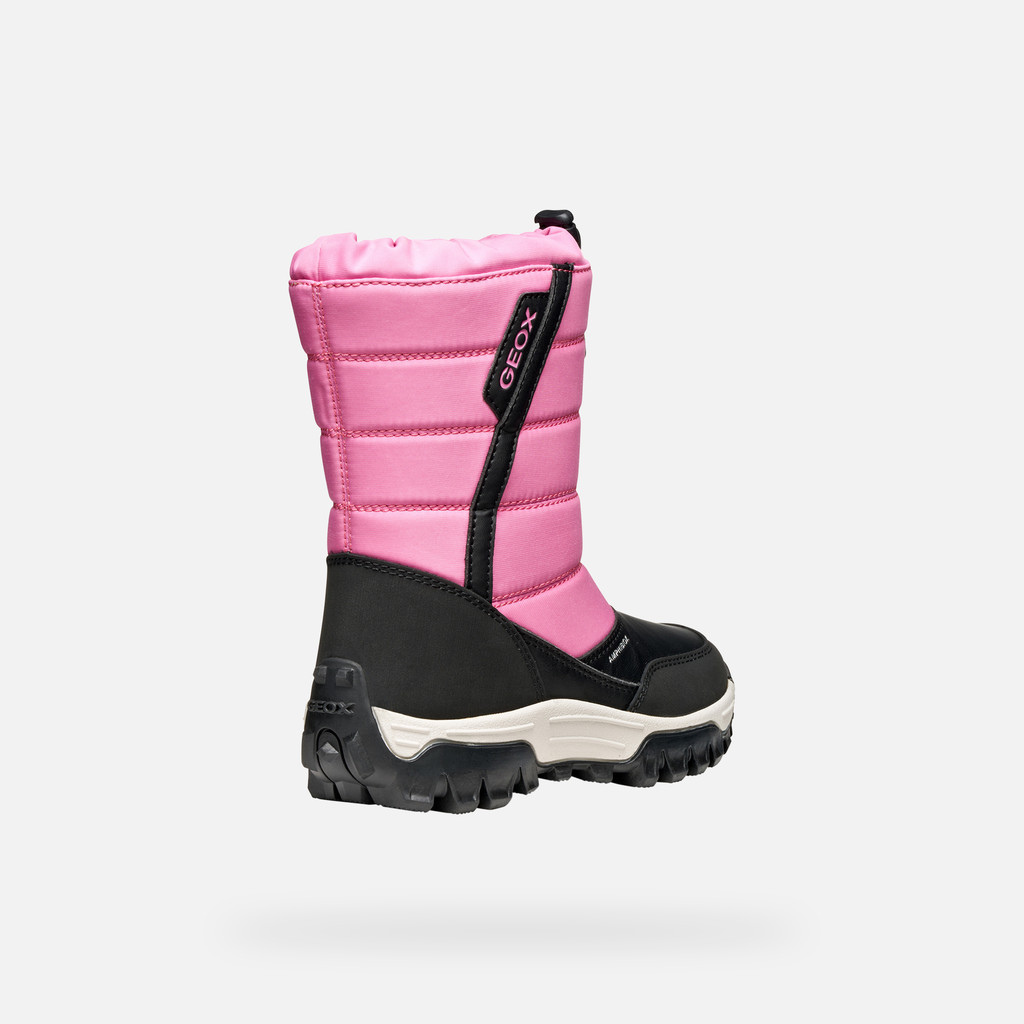 Winter boots HIMALAYA ABX JUNIOR Fuchsia/Black - image number 4 | GEOX