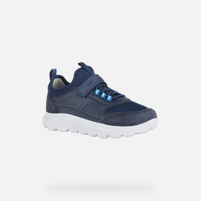SNEAKERS BAMBINO SPHERICA JUNIOR - BLU NAVY/ROYAL BLU