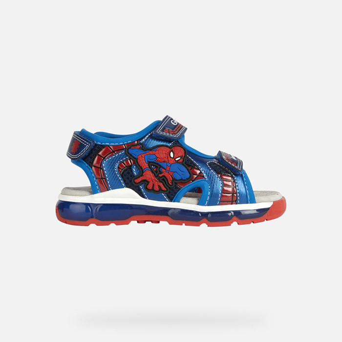 Spider-man SANDAL ANDROID JUNIOR Navy/Royal | GEOX