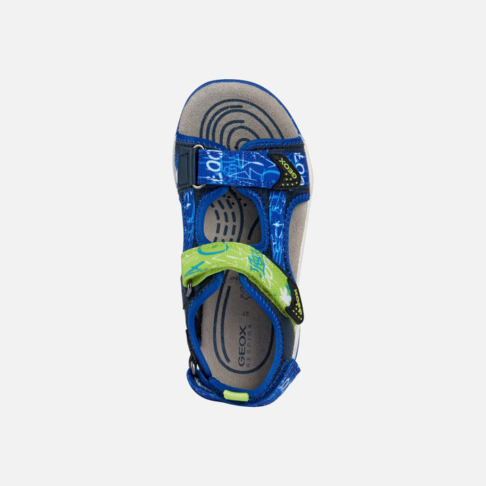 lanza Plano ventilador Geox® BOREALIS: Junior Boy's Navy Open Sandals | Geox ®