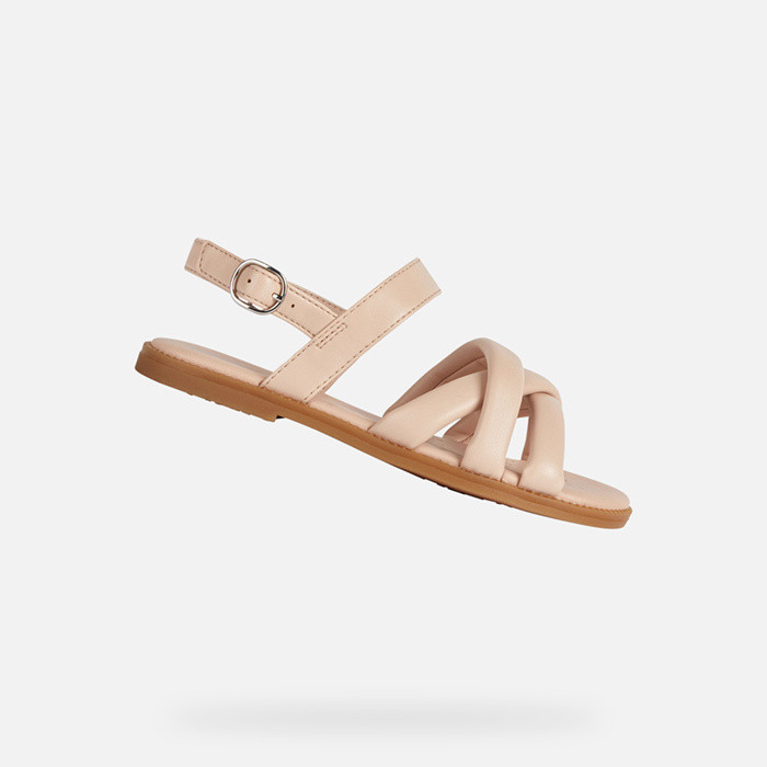 SANDALES FILLE SANDAL KARLY FILLE - COULEUR CHAIR