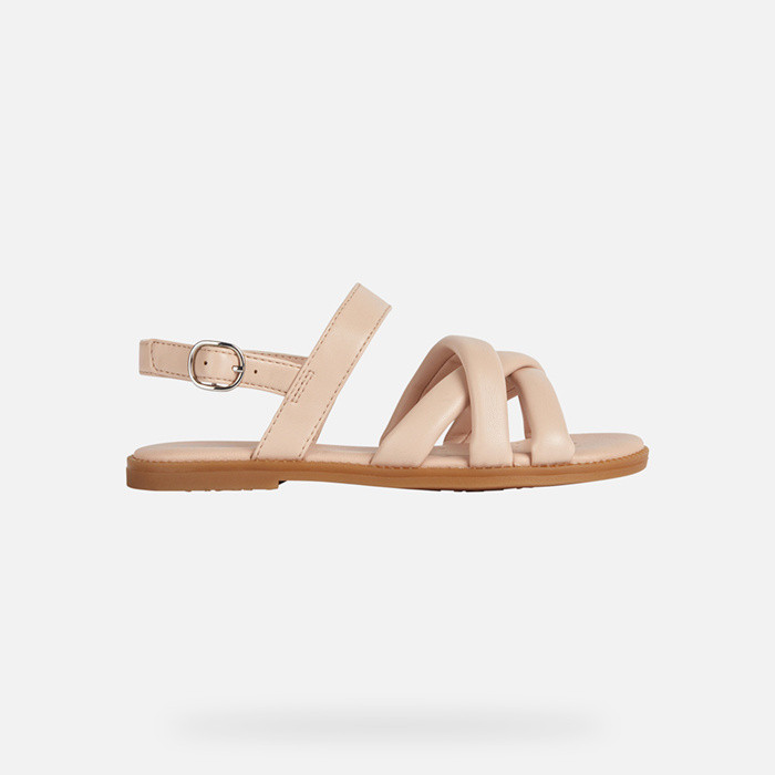 Open sandals SANDAL KARLY GIRL Beige | GEOX