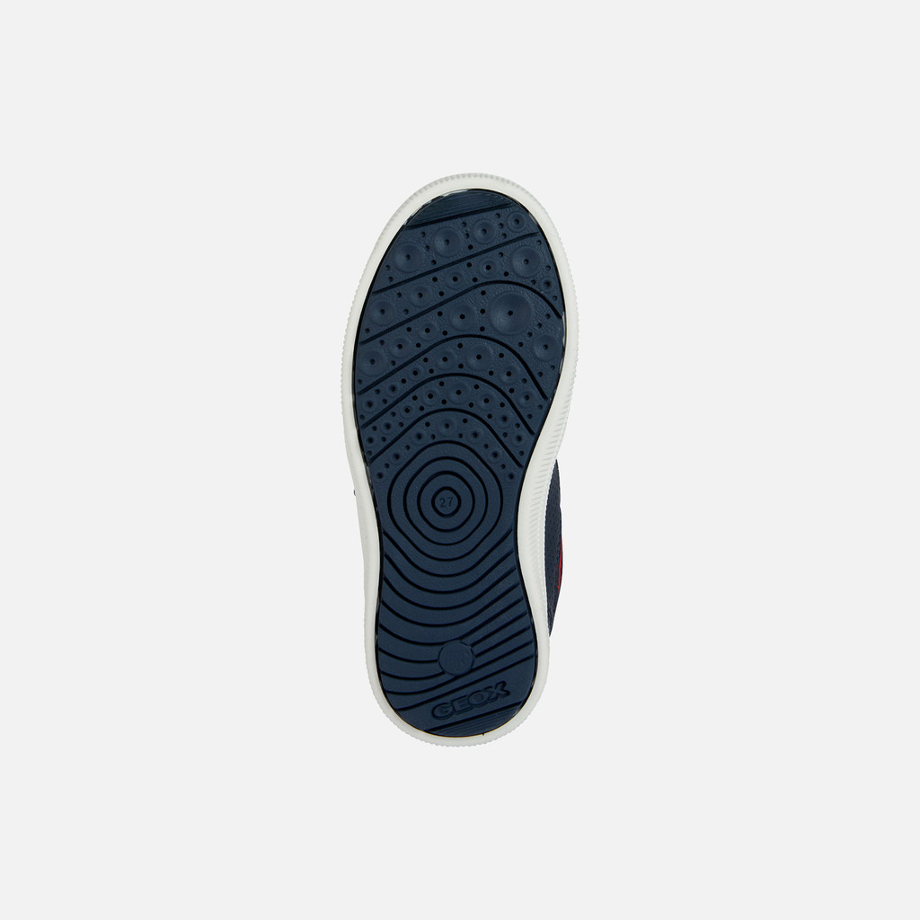 Sneakers with straps ARZACH BOY Navy/Red - image number 6 | GEOX