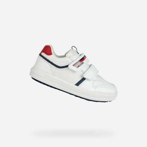 Sneakers with straps ARZACH BOY White/Navy | GEOX