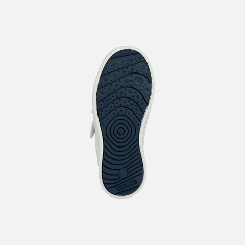 Sneakers with straps ARZACH BOY White/Navy - image number 6 | GEOX