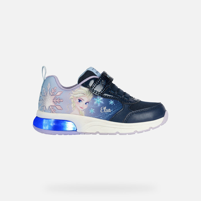 SPACECLUB: Zapatillas Frozen Azules | Geox®