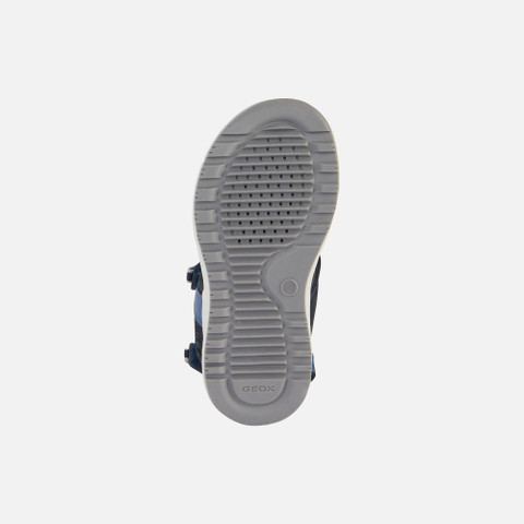 sandals with straps SANDAL ALBEN BOY Navy/Dark Blue - image number 6 | GEOX