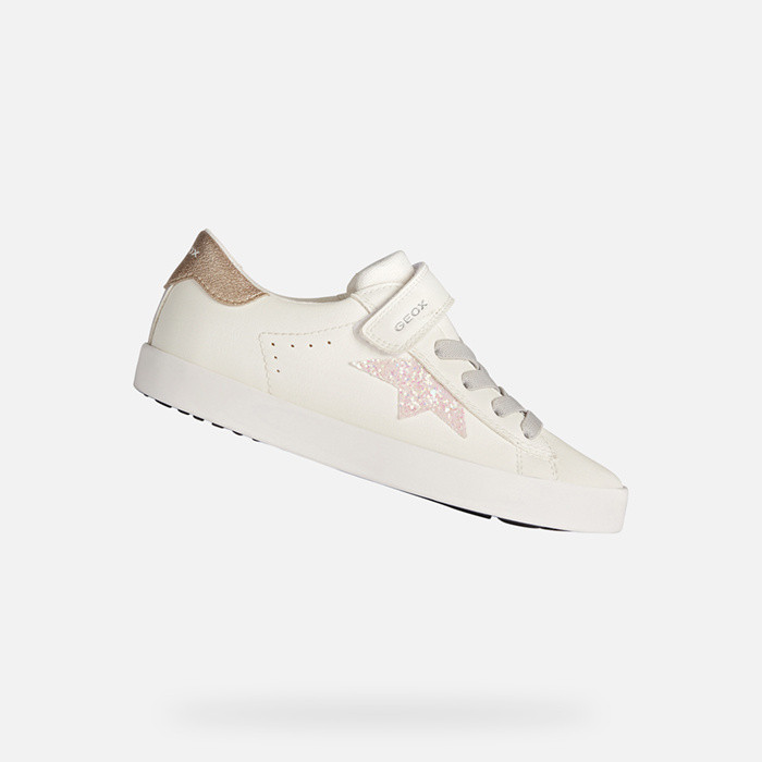 Low top sneakers KILWI GIRL White/Pink | GEOX