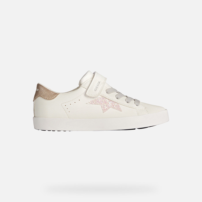 Low top sneakers KILWI GIRL White/Pink | GEOX
