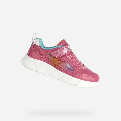 CHAUSSURES LED FILLE ARIL FILLE - FUCHSIA/MULTICOLORE