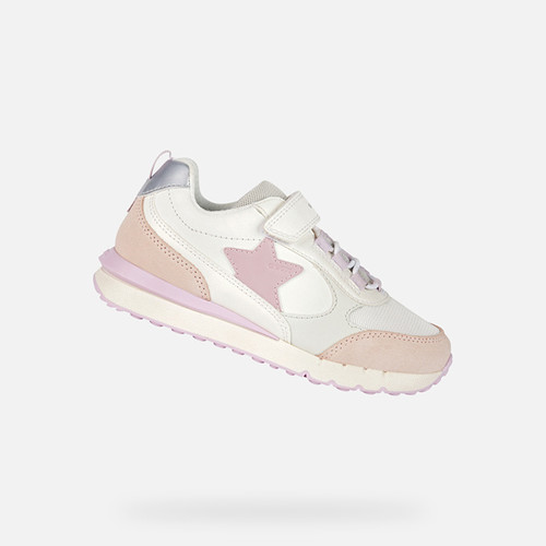 SNEAKERS FILLE FASTICS FILLE - BLANC/ROSE
