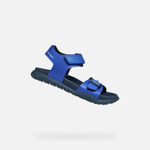 Open sandals SANDAL FUSBETTO   JUNIOR Royal/Navy - image number 0 | GEOX