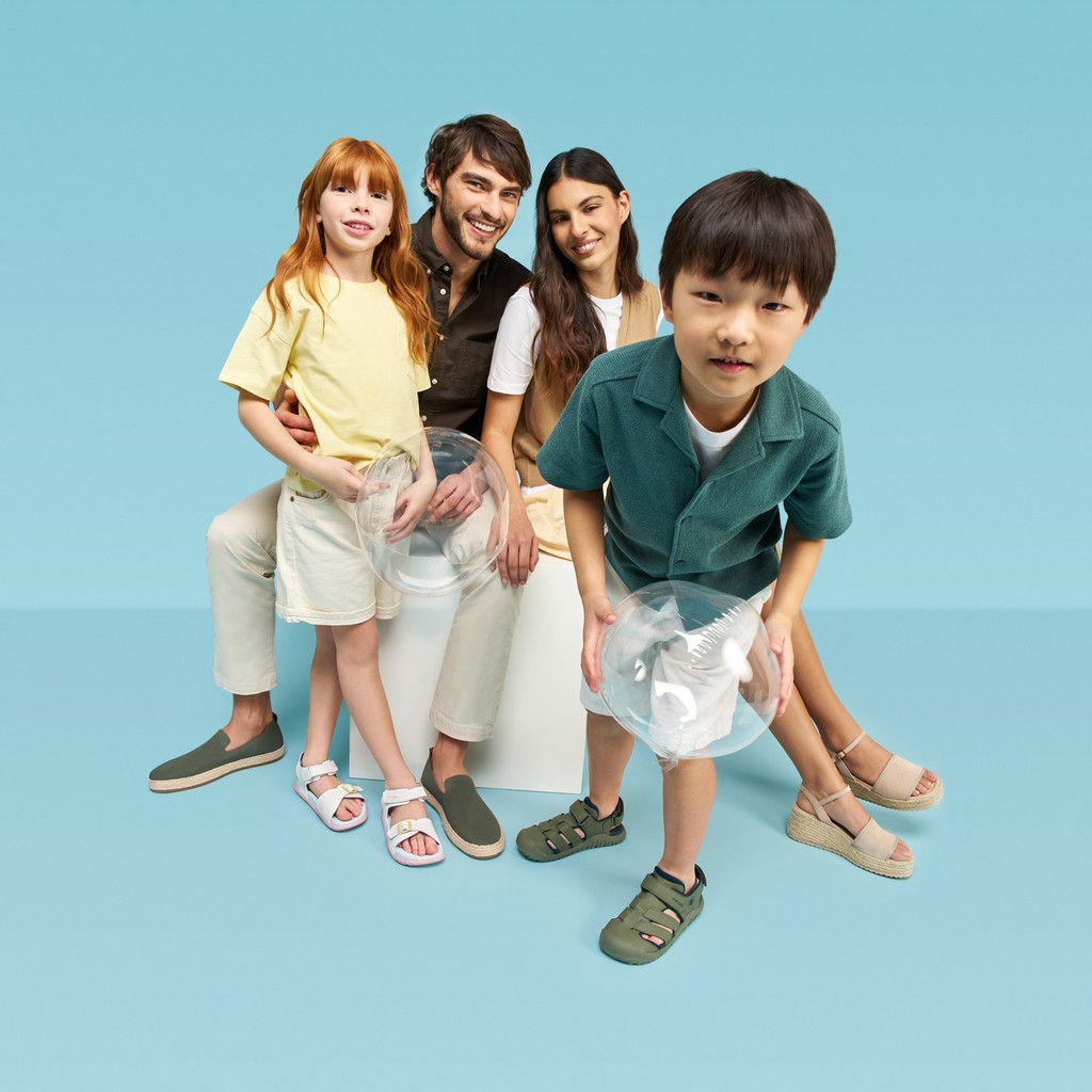 Sandali aperti SANDAL FUSBETTO   JUNIOR Bianco/Multicolore - image number 13 | GEOX