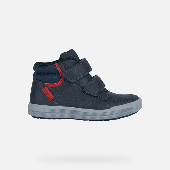 High top sneakers ARZACH BOY Navy/Red | GEOX