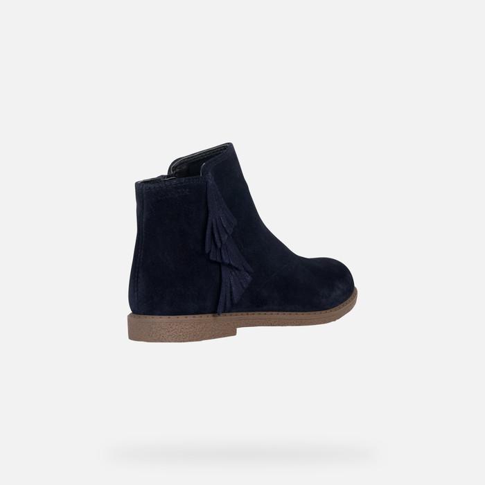 Navy blue sale boots for girls