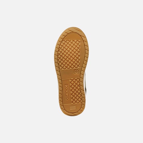 Low top sneakers PERTH BOY Military - image number 6 | GEOX