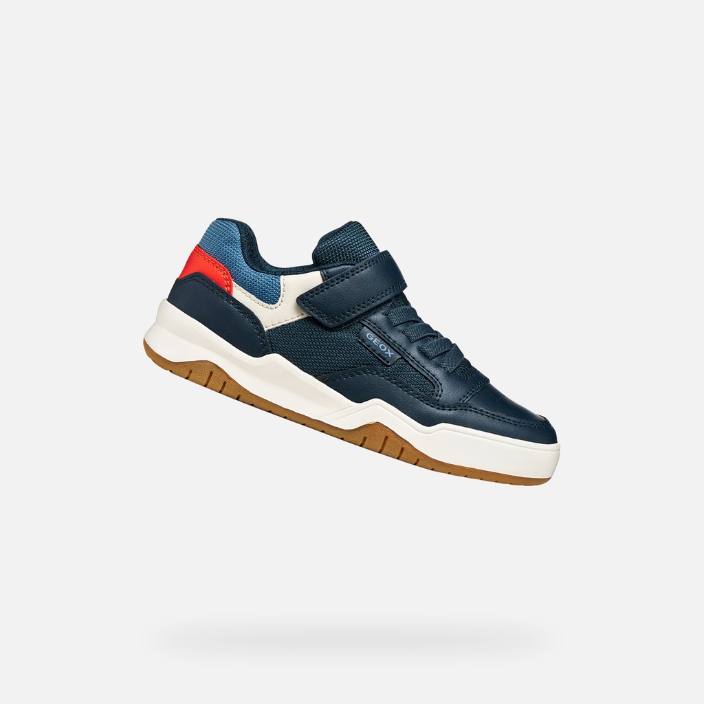 Low top sneakers PERTH BOY Navy - image number 0 | GEOX