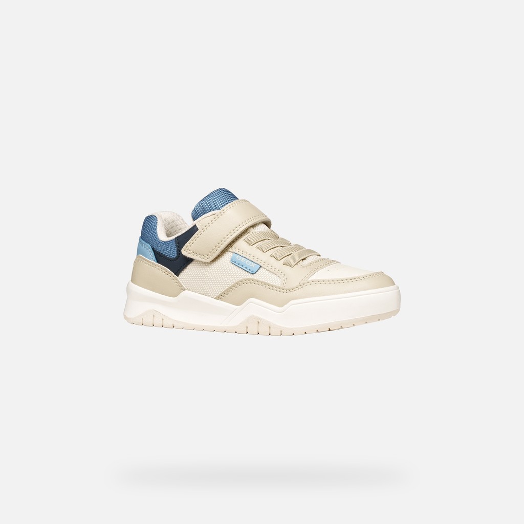 Niedrige Sneakers PERTH JUNGE Hellbeige - image number 2 | GEOX
