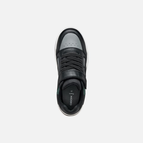 Zapatillas con velcro PERTH NI&Ntilde;O Negro/Verde - image number 5 | GEOX