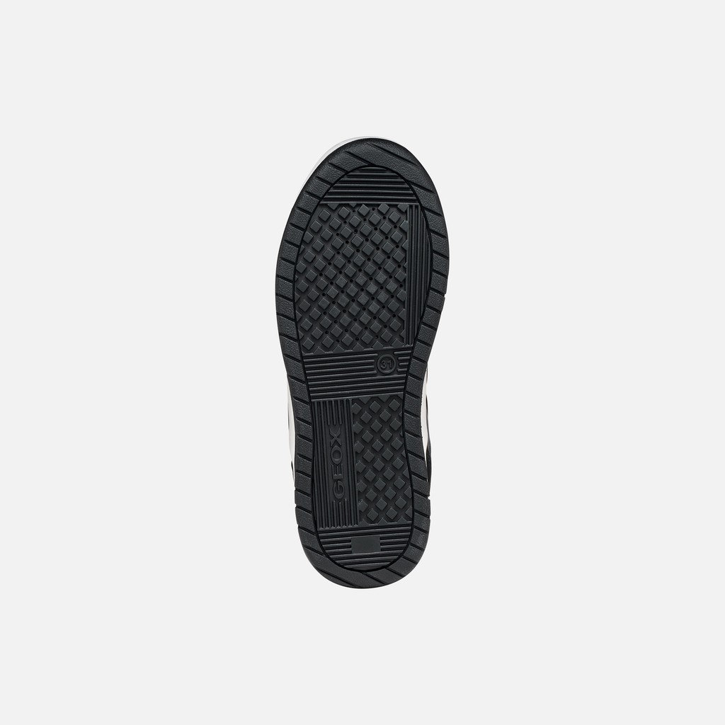Zapatillas con velcro PERTH NI&Ntilde;O Negro/Verde - image number 6 | GEOX
