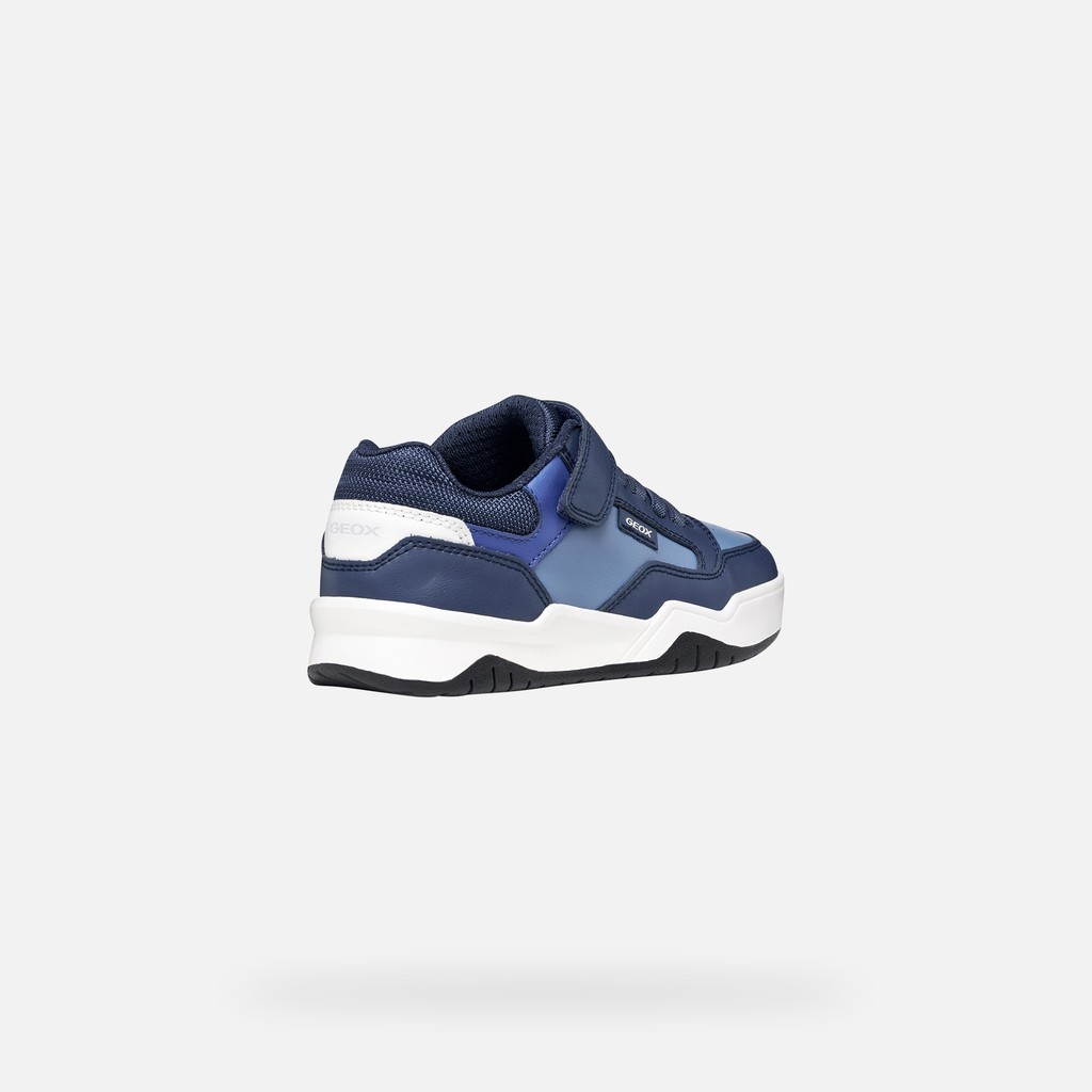 Velcro shoes PERTH BOY Navy/Dark Sky - image number 4 | GEOX