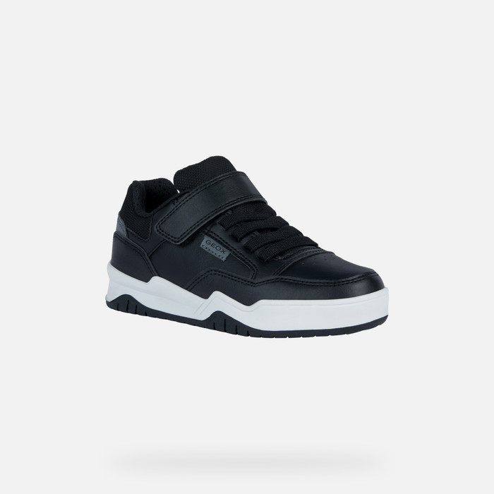 Geox® PERTH BOY: Low Top Sneakers black Junior Boy | Geox®