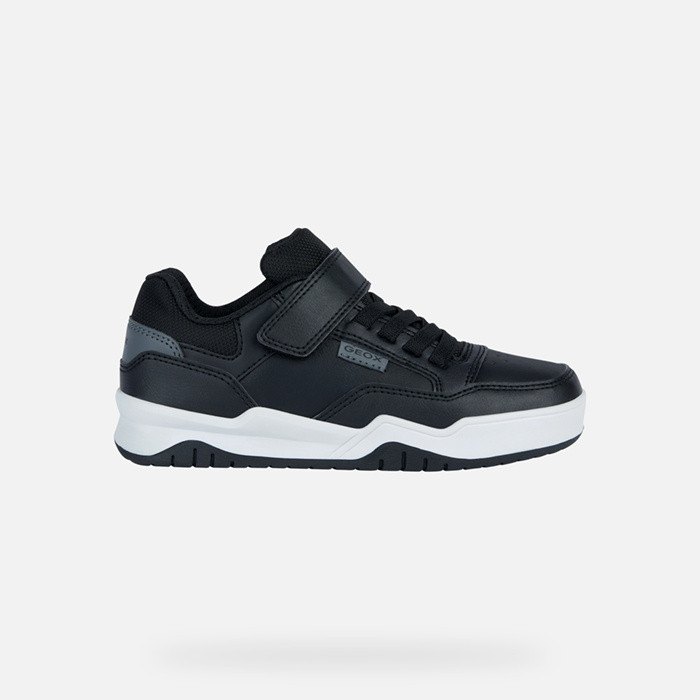 Low top sneakers PERTH BOY Black/Dark Grey | GEOX